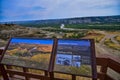 Roosevelt National Park Southern Unit Medora North Dakota River Bend Overlook Sign