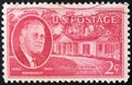 Roosevelt Stamp Royalty Free Stock Photo