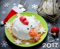 Rooster cake cake, hen cake, chicken cake, bird cake - fe