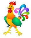 Rooster cartoon