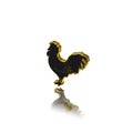 Rooster icon,sing,illustration Royalty Free Stock Photo