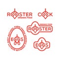 Rooster logos