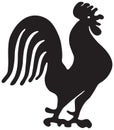 Rooster Silhouette