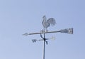 Rooster weather vane Royalty Free Stock Photo