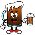 Root Beer with Beer Royalty Free Stock Photo