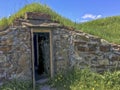 Root cellar on Fogo Island Royalty Free Stock Photo