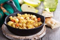 Root vegetable hash with apple Royalty Free Stock Photo