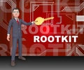 Rootkit Security Data Hacking Protection 3d Rendering