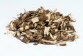 Roots of Siberian ginseng, Eleutherococcus senticosus, traditional herbal medicine