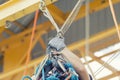 Rope access irata worker Royalty Free Stock Photo