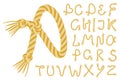 Rope alphabet