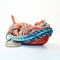 Colorful Rope Boat Sculpture Inspired By Petrina Hicks