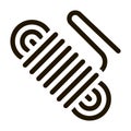 Rope Cable Alpinism Sport Equipment glyph icon