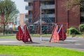 Rope climbing frame Royalty Free Stock Photo