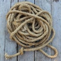 Rope coil