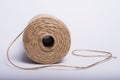 Rope coil on a white background Royalty Free Stock Photo