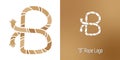 Rope Concept Letter B Logo Royalty Free Stock Photo