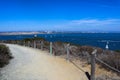 Rope Fence Along Bayside Trail at Cabrillo National Monument