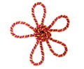 Rope flower Royalty Free Stock Photo