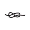 Rope icon logo design vector template
