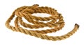 Rope isolated on white background Royalty Free Stock Photo