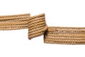 Rope isolated on the white background Royalty Free Stock Photo