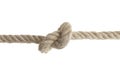 Rope with Knot Royalty Free Stock Photo