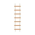 Rope Ladder Hanging From Above With Wooden Step Vector Illustration