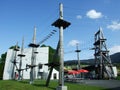 Rope Park in Jakobsbad - Canton of Appenzell Ausserrhoden Royalty Free Stock Photo