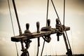 Rope rigging Royalty Free Stock Photo
