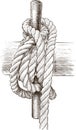 Rope rigging Royalty Free Stock Photo