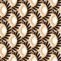 Rope seamless pattern, trendy wallpaper background. Weaving or fishing net macro detailed endless illustration. Usable for