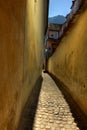 Rope street in Brasov Royalty Free Stock Photo