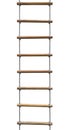 rope wooden ladder