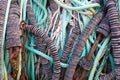 Ropes for fishery Royalty Free Stock Photo
