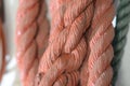 ropes made with different materials Royalty Free Stock Photo