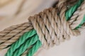 ropes made with different materials Royalty Free Stock Photo