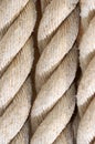 ropes made with different materials Royalty Free Stock Photo