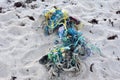 Ropes and Nets in a Tangled Mess on a Beach