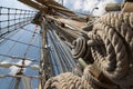 Ropes and rigging Royalty Free Stock Photo