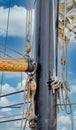 Ropes and Rigging on Mast