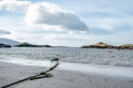 Ropes at Rossbeg beach in County Donegal - Ireland Royalty Free Stock Photo