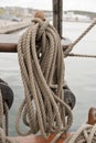 Ropes on Sailing Ship