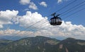 Ropeway Funitel, Slovakia Royalty Free Stock Photo