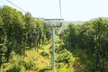 Ropeway in Jermuk Royalty Free Stock Photo