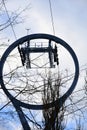 A ropeway in Moscow, VDNKH park