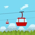 Ropeway Royalty Free Stock Photo