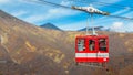 Ropeway to Akechi-daira Viewpoint in Nikko, Japan