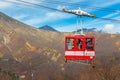 Ropeway to Akechi-daira Viewpoint in Nikko, Japan