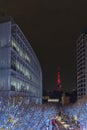 Roppongi Hills winter illumination festival ( Keyakizaka Galaxy Illuminations )